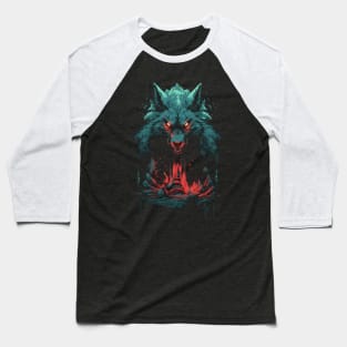 Mystic Werewolf Baseball T-Shirt